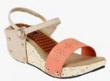 Elly Beige Wedges women