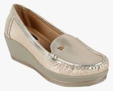 Elly Golden Moccasins women