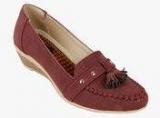 Elly Maroon Moccasins women