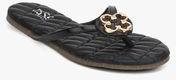 Esse By Esse Pelle Black Flip Flops Women