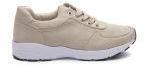 Ether Beige Regular Synthetic Sneakers Women