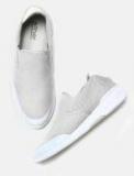 Ether Grey Mesh Regular Slip On Sneakers Men