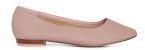 Ether Pink Solid Ballerinas Women