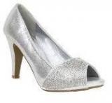 Evetoes Silver Stilettos Women