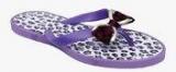 Fab Fashion Purple Flip Flops Women