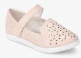 Fame Forever By Lifestyle Beige Lazer Cut Belly Shoes girls