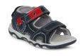 Fame Forever by Lifestyle Boys Navy Blue & Red Comfort Sandals