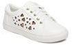 Fame Forever By Lifestyle Girls White Embellished Sneakers