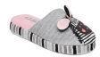 Fame Forever By Lifestyle Grey Flip Flops Girls