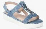 Fame Forever By Lifestyle Navy Blue Sandals Girls