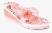 Fame Forever By Lifestyle Pink Floral Sandals girls