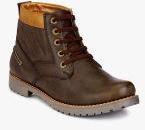 Fentacia Brown Boots Men