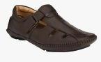 Ferraiolo Brown Shoe Style Sandals Men