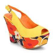 Ffc New York Yellow Wedges Women