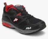 Fila Foot Strike Black Running Shoes Men