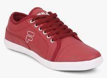 Fila Lavadro Ii Maroon Sneakers men