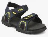 Fila Magnate Navy Blue Floaters Men