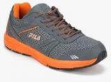 Fila Run Away Plus 2 Grey Running Shoes Men