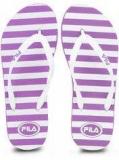 Fila Stripes Purple Flip Flops Women