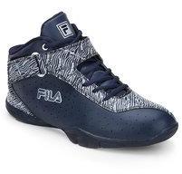 Fila Win The Game Navy Blue Basketball Shoes men