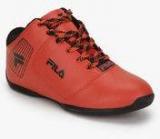 Fila Zoom On Red Basketball Shoes Men