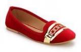 Fiorella Red Belly Shoes Women