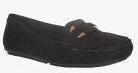 Flat N Heels Black Regular Loafers Women