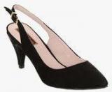 Flat N Heels Black Stilettos Women