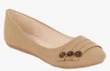 Flat N Heels Khaki Belly Shoes Women