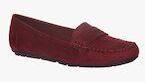 Flat N Heels Maroon Regular Loafers Women