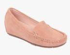 Flat N Heels Pink Loafers Women