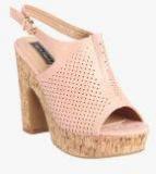 Flat N Heels Pink Sandals Women