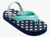 Flipside Bright Star Blue Slippers Girls