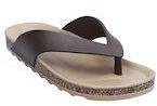 Flipside Brown Thong Flip Flops Men