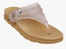 Flipside Golden Flip Flops women