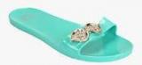 Flipside Ocean Green Flats Women