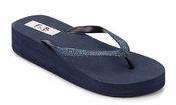 Fnb Blue Flip Flops Women