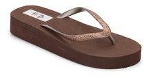 Fnb Brown Flip Flops women