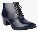 Footash Ankle Length Blue Boots Women