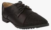 Footash Black Lifestyle Shoes Women