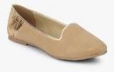 Footin Beige Belly Shoes Women