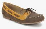 Footin Brown Moccasins Women