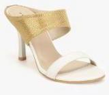 Footin Golden Stilettos Women