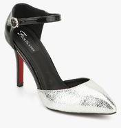 Footlicious Silver Stilettos Women