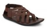 Franco Leone Brown Sandals Men