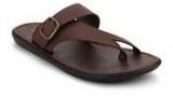 Franco Leone Brown Slippers Men