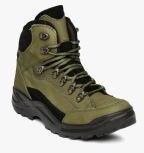 Franco Leone Olive Outdoor Shoes Men