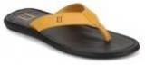 Franco Leone Yellow Slippers Men