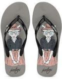 Freetoes Cat Grey Flip Flops Women