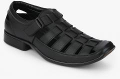 Fresco Fisherman Black Sandals men